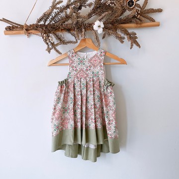 島森家  / 背心單向褶裙 / 可愛的五月圓舞曲