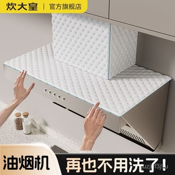 【桃園出貨🔥】炊大皇抽油機頂部吸油棉廚房防油墊吸油加厚棉條廚房隔油墊貼紙