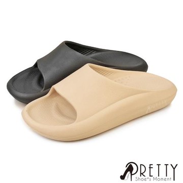 Pretty 男女 拖鞋 浴室拖鞋 輕量 防水 室內 室外 寬版 厚底 舒壓 台灣製N-01536