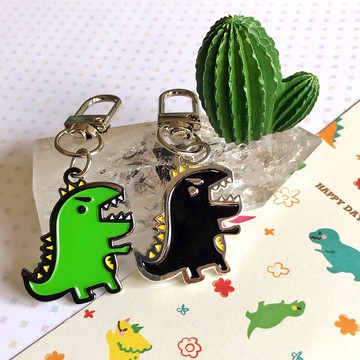 金屬胸針 徽章 - 暴龍來了