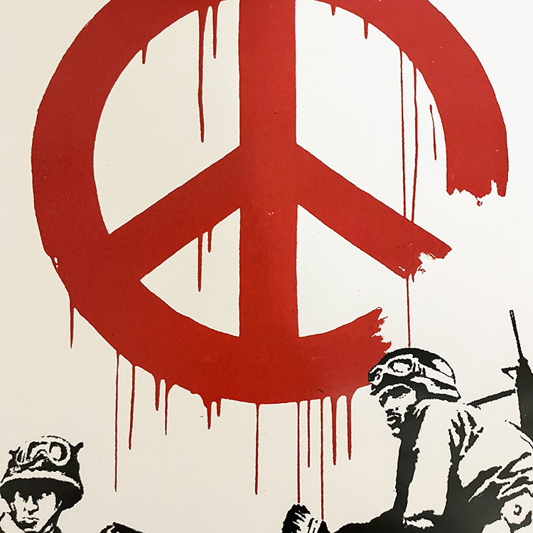 The World of Banksy Peace Soldiers（バンクシー）（ポスターのみ）