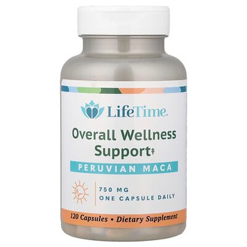 LifeTime Vitamins, 秘魯瑪卡膠囊，750 毫克，120 粒裝
