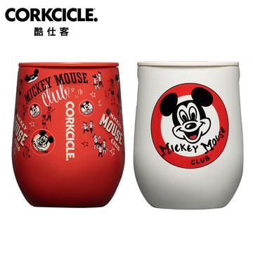 【CORKCICLE 酷仕客】米老鼠俱樂部系列 三層真空啜飲杯 355M - 復古紅
