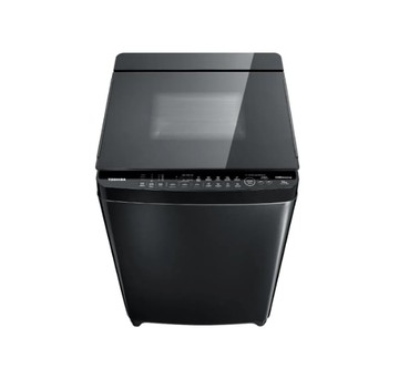 【TOSHIBA 東芝】AW-DG16WAG(KK) 16公斤 直立式變頻洗衣機-科技黑