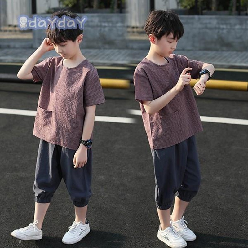 子供服 セットアップ キッズ 男の子 夏 2点セット 上下セット Tシャツ