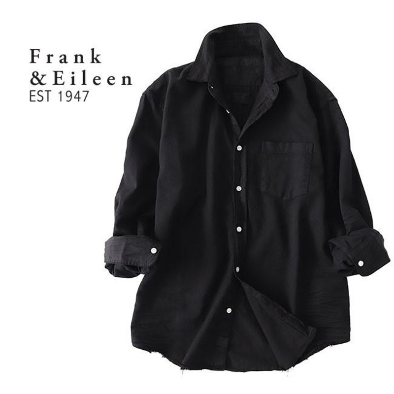 Frank&Eileen フランク&アイリーン LUKE BKCD ルーク ブラックデニムシャツ 9920700016 9920700033 メンズ  | LINEブランドカタログ