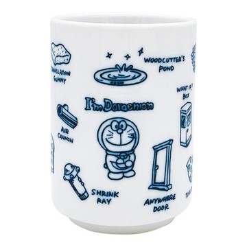 小禮堂 哆啦A夢 陶瓷茶杯 220ml (道具款)