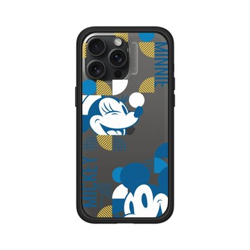iPhone 15 Pro Max Mod NX 黑 - 迪士尼-米奇 Mickey - 展示好感情-米奇與米妮