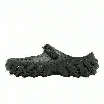 Crocs 洞洞鞋 洞洞鞋 Echo Mary Jane Clog 女鞋 波波瑪麗珍克駱格 黑 211996001