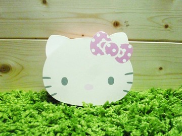 【震撼精品百貨】Hello Kitty 凱蒂貓 便條紙附整理盒-粉色-點點圖案(S)【共1款】 震撼日式精品百貨