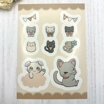 半切貓咪集合款