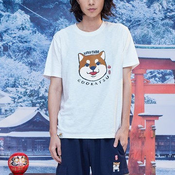 江戶勝｜男裝｜勝太郎笑臉短袖T恤