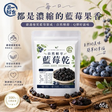 【粿女兒商行】🔥現貨 自然輕享藍莓乾65g