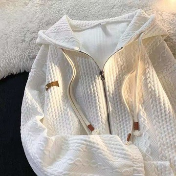 佰分佰/150kg內可穿/大碼女裝/冬季套裝/冬裝外套/穿搭女/新款/衛衣/寬松/外套女/百搭外套