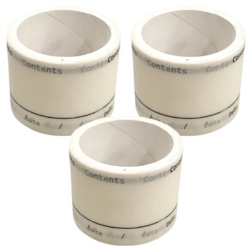 MOTTO 可書寫日期貼紙 HHL-9 白色 30mm  1入  3捲