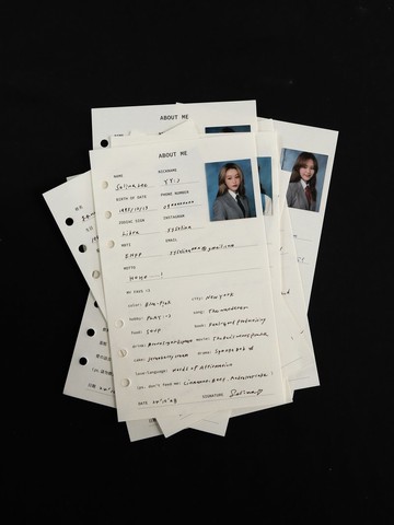 Friendship Booklet・內頁補充包