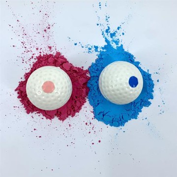 高爾夫煙霧球 比賽開球儀式用球慶典活動開幕球寶寶性別揭示球