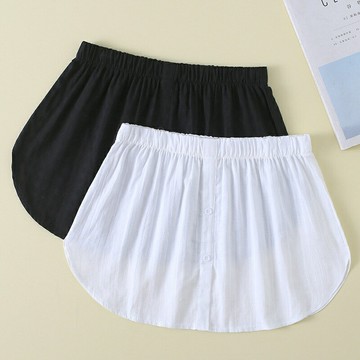 【遮臀顯瘦】假下襬 半身裙 打底裙 屁簾 衛衣裙 百褶裙 提花設計 內搭疊穿神器 遮住臀部 搭配毛衣衛衣