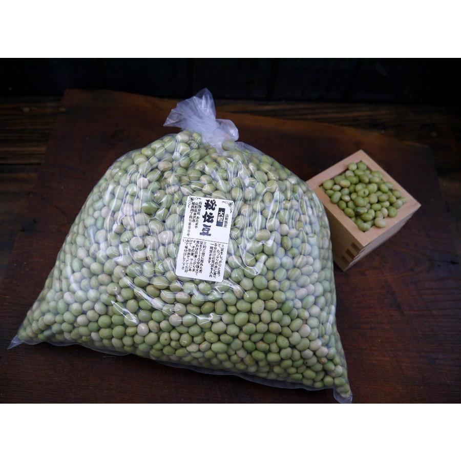 秘伝豆 大粒（3kg）青大豆