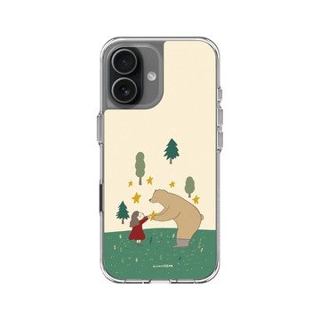 iPhone 17 Clear Case（相機按鈕） 透明 - 咻咻熊 XiuXiubear - 送妳一顆星星