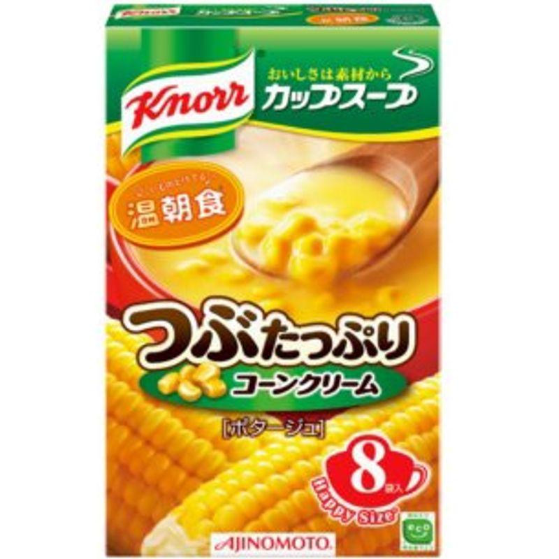 味の素 クノール カップスープ つぶたっぷりコーンクリーム 8袋入×24個