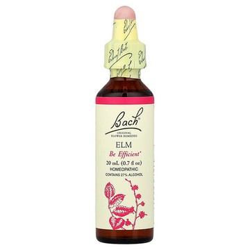Bach, 原花調理，榆樹香，0.7 液量盎司（20 毫升）