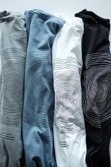 後染長袖T恤 / 中性款 / BAUM