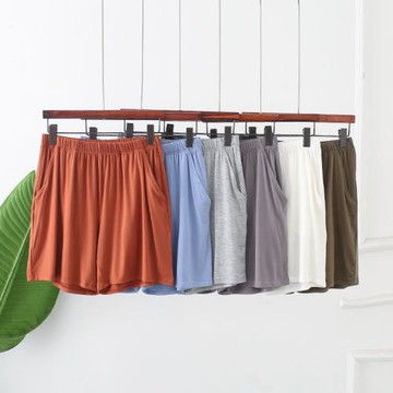 莫代爾夏家居短褲睡褲3分褲休閑寬松大碼女士薄款睡眠居家休閑褲