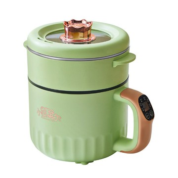 家用電煮鍋便攜式智能預約1-2人食學生宿舍小電飯煲辦公室帶飯蒸【宜家良品百貨】