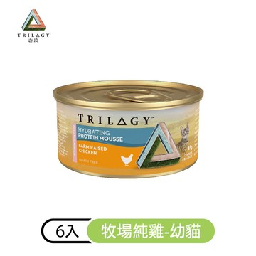 【奇境】無穀幼貓慕斯主食罐｜牧場純雞85gＸ6入
