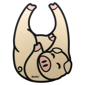 【貝喜力克】Basilic 小豬造型圍兜
