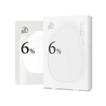 【BB Amino 科研】高濃度原液面膜 6%積雪草修護面膜盒裝3入