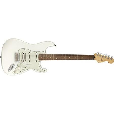 特価Fender エレキギター Player Stratocaster(R) HSS, Pau Ferro Fingerboard, Polar White並行輸入商品