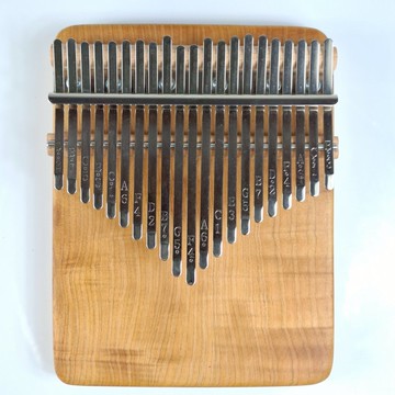 台灣紅檜拇指琴/21音拇指琴/KALIMBA