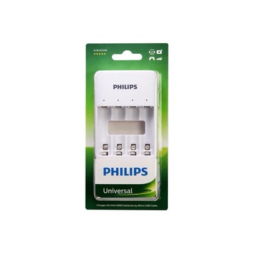 PHILIPS飛利浦~Type C鎳氫電池4槽充電器