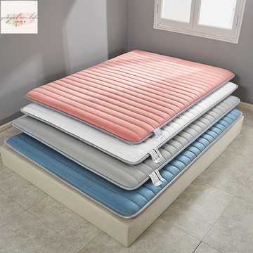 ♨2022款 可摺疊立體絎縫4D透氣護脊抗壓A類針織乳膠寬邊床墊榻榻米