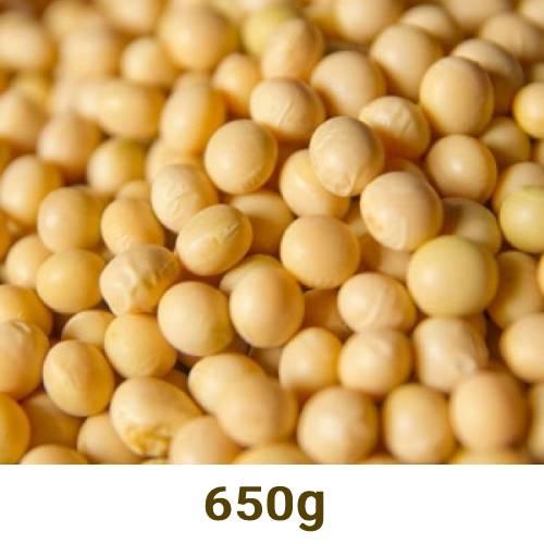 自然栽培の大豆 650g 