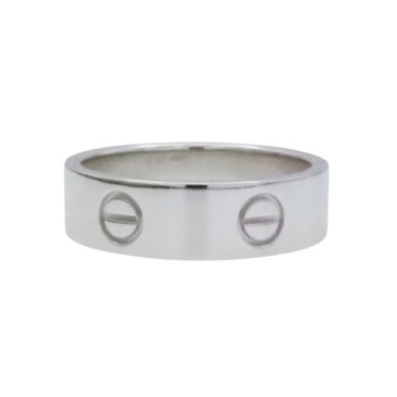 Cartier 卡地亞 18K白金 戒指 #59 【二手名牌BRAND OFF】
