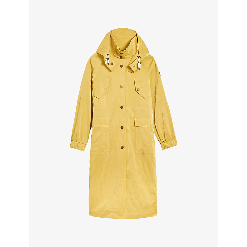 Renniey hooded shell raincoat