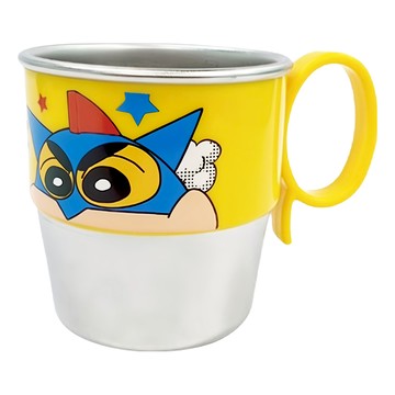 Shinchan 蠟筆小新 不鏽鋼握把水杯 280ml  1個