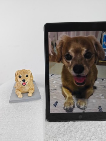 客製化狗狗 寵物 公仔 毛小孩 肖像畫 似顏繪 訂製 紀念 禮物 50