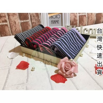 【條紋女內褲】▲28~32腰 女加大內褲 媽媽褲 超彈性內褲 高腰內褲