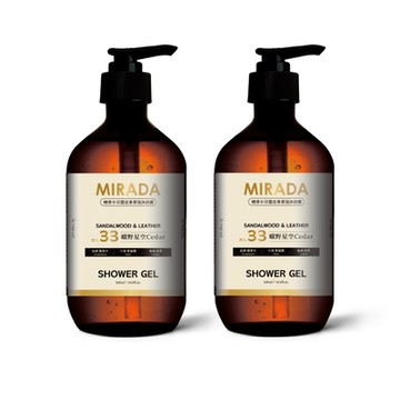 MIRADA 香氛保濕沐浴露 500ml 2入組(曠野星空X2)