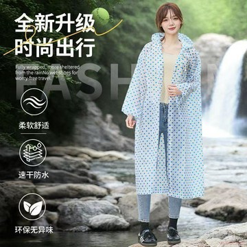 桃園出貨✨波點雨衣成人旅遊外穿男女加厚防雨戶外登山輕便連體演唱會一次性