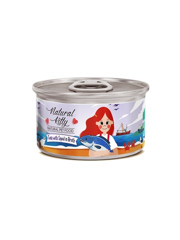 無膠肉湯｜鮪魚花枝魚湯｜天然補水罐-24入