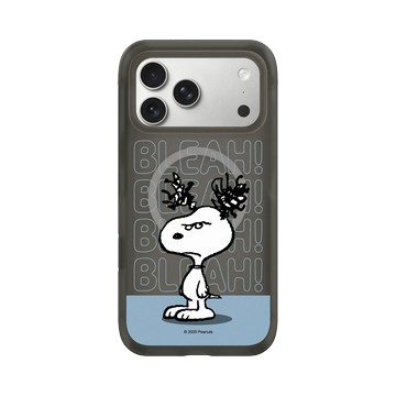 iPhone 17 Pro Max AirX 本質黑 - 史努比 Snoopy - 不開心