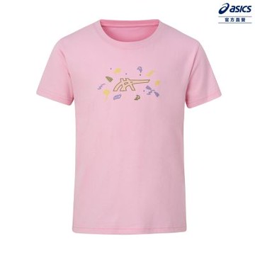 ASICS 亞瑟士 童 短袖上衣 兒童 亞洲版 訓練上衣 2034B013-700