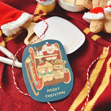 KILO聖誕卡 | 雪橇過山車