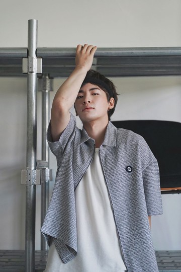 Stone As - Jacquard Shirt / 拉鍊提花襯衫