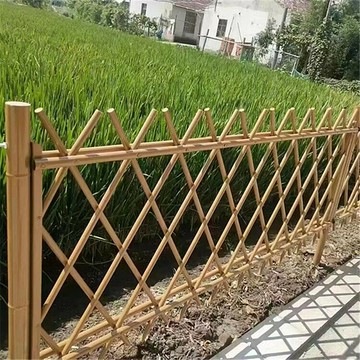 不銹鋼仿竹護欄戶外安全隔離圍欄庭院梯步扶手田園隔離柵欄[DD030110]